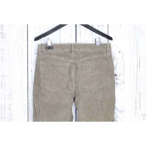 LL Bean BeanFlex Five Pocket Corduroy Pants Mid Rise Straight Leg 6 Reg - Picture 7 of 12